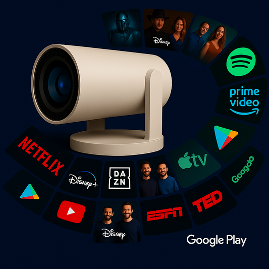 CineMaxed Ultimate 4K Projector - Crystal-Clear Display
